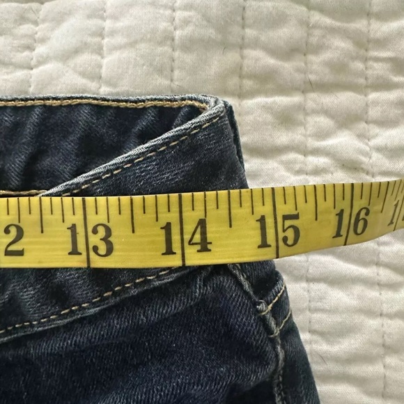 GAP Jeans Womens Boot Cut Mid Rise Dark Wash Cotton Stretch Pockets | 8 - Picture 6 of 11